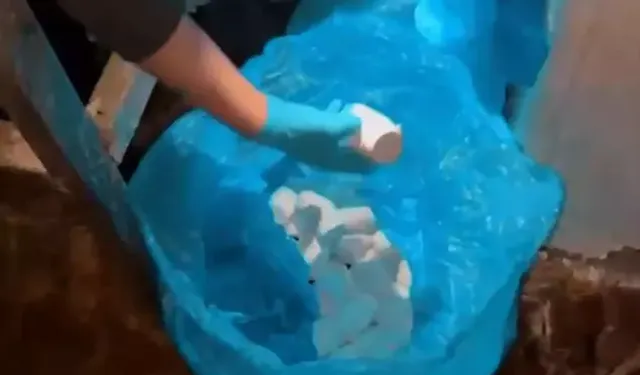Çöp Poşetlerinde 3 Milyonluk Uyuşturucu Ele Geçirildi