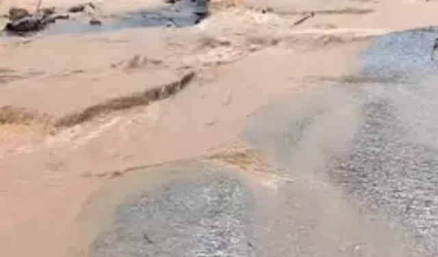 Alanya’da Sağanak Sonrası Hasar Gören Yol Onarıldı