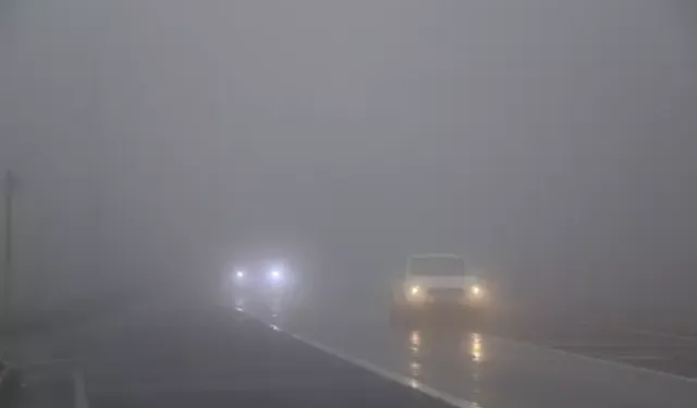 Bolu Dağı’nda Yoğun Sis: Görüş 20 Metreye Düştü