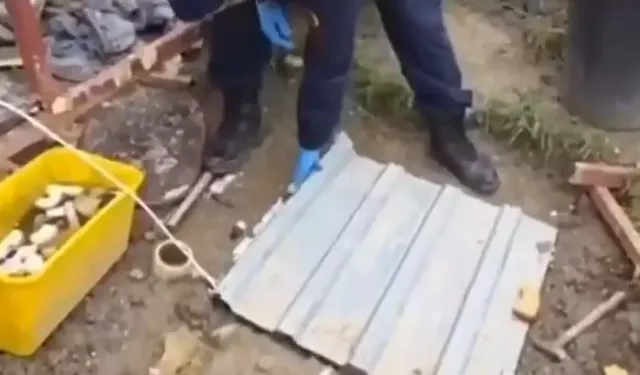Bahçedeki Gizli Çukura Kurulan Sahte İçki Tesisine Operasyon
