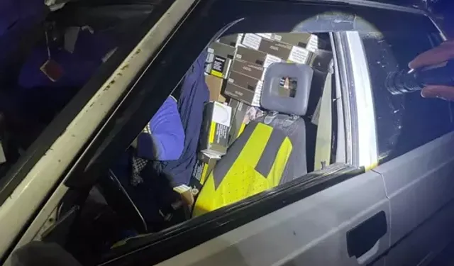 Mersin’de Otomobilde 200 Bin Boş Makaron Bulundu