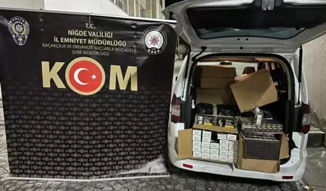 Niğde’de Kaçak Tütün Operasyonu: 2 Gözaltı