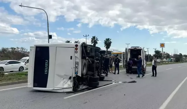 Manavgat’ta Midibüs Kazası: 7 Yaralı