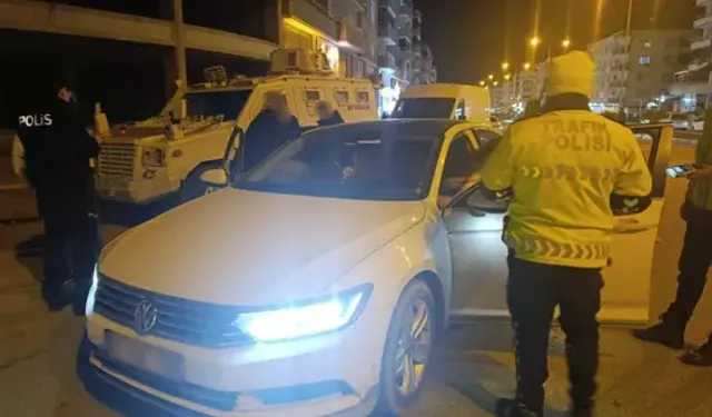 Nusaybin’de Polis Uygulamasında 4 Sürücüye Cezai İşlem
