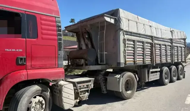 Kantara Girmeyen Çekici Sürücüsüne 48 Bin Lira Ceza