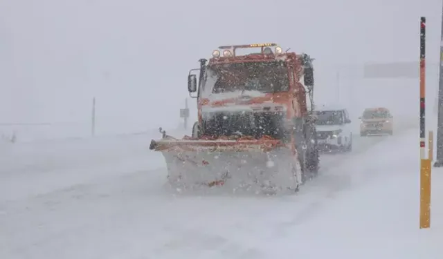 Kayseri’de Kar Yağışı Tipiye Dönüştü
