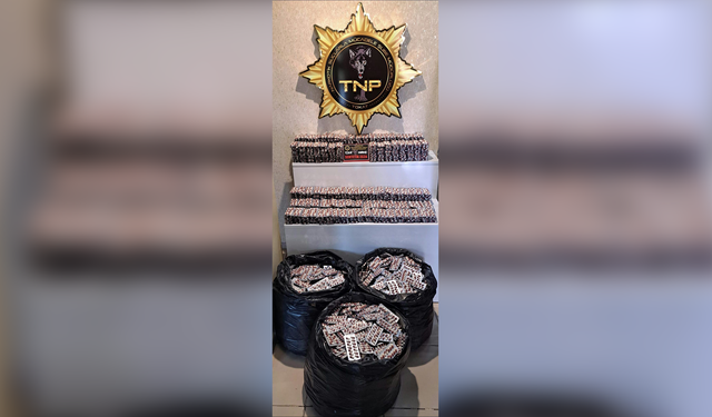 Tokat’ta Uyuşturucu Operasyonu: 55 Bin 440 Sentetik Hap Ele Geçirildi