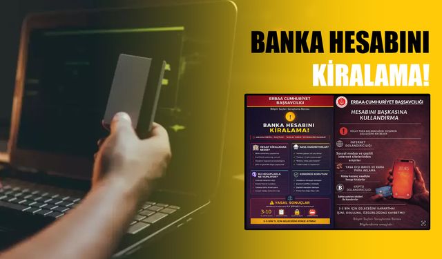 Erbaa’da Artan Bilişim Suçlarına Karşı Başsavcılıktan Uyarı: "Kolay Para Vaadine Kanmayın"