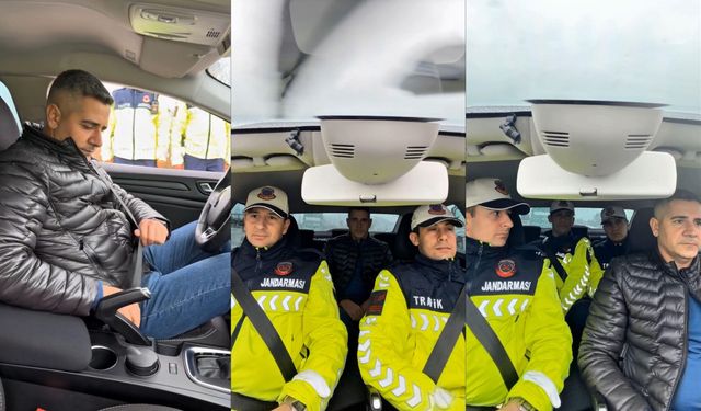 Tokat Jandarması’ndan "Bakışlı" Uyarı: Emniyet Kemeri Videosu Sosyal Medyayı Salladı!