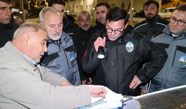 Başkan Yazıcıoğlu Gece Mesaisinde: “Tokat İçin Durmadan Çalışıyoruz”