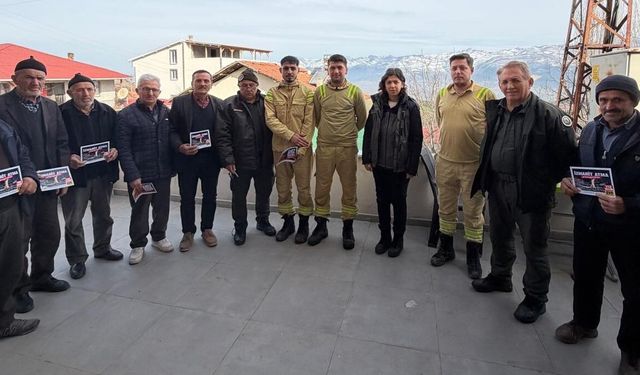 Erbaa’da Orman Yangınlarına Karşı Bilgilendirme Çalışmaları Sürüyor