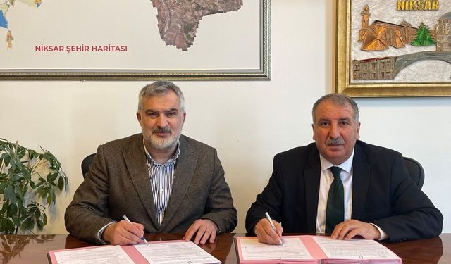 Niksar Belediyesi ile Milli Eğitim’den Eğitim İş Birliği