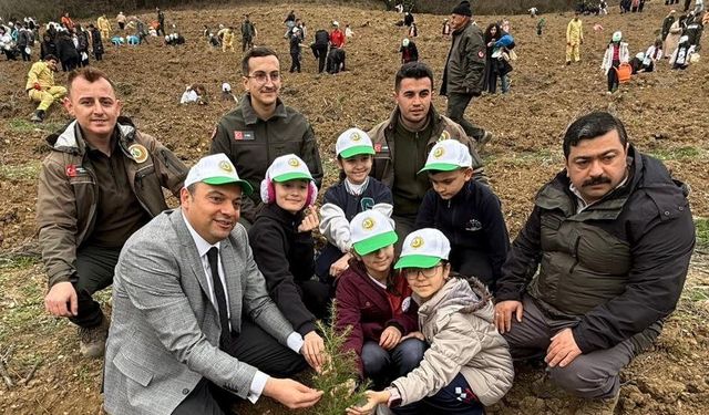 Erbaa’da Orman Haftası Coşkusu: Yüzlerce Fidan Toprakla Buluştu
