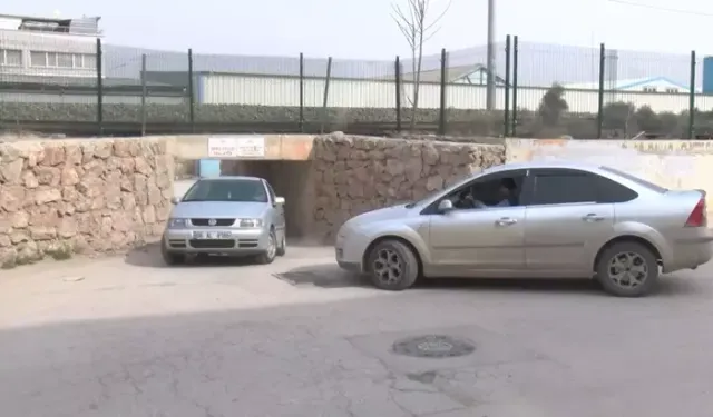 Sincan’da Menfezden Araç Geçişine Tepki