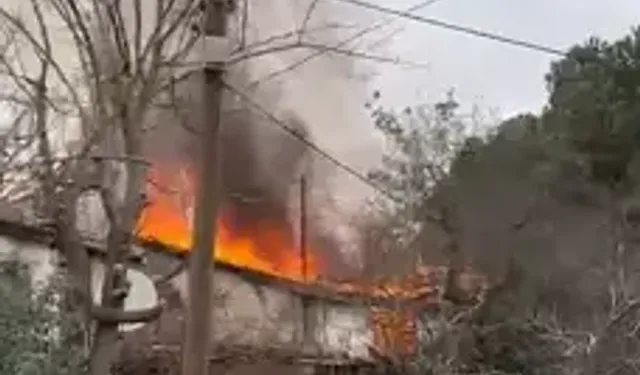 Pendik’te Gecekonduda Yangın: Yaralanan Yok