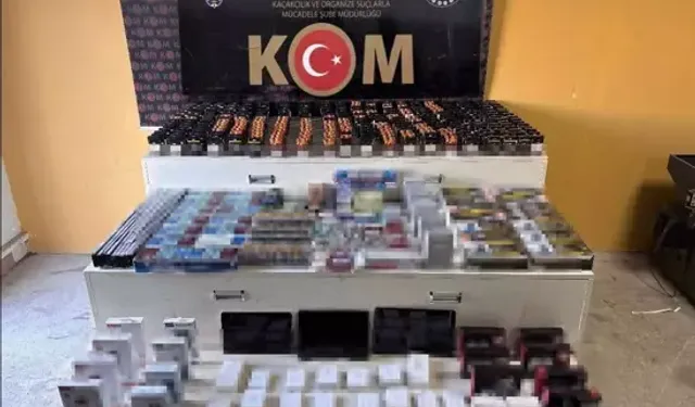 Sakarya’da Kaçak Sigara ve Elektronik Sigara Operasyonu
