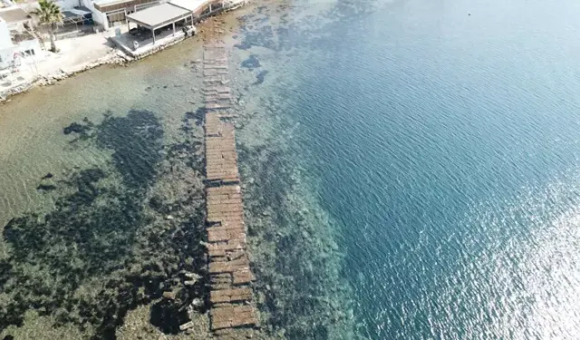 Deniz Çekilince 3 Bin 500 Yıllık Kral Yolu Ortaya Çıktı