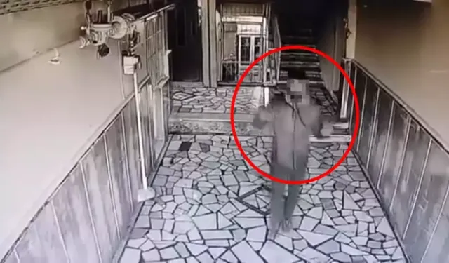 Kamerayı Gören Şüpheli Testereyi Bıraktı