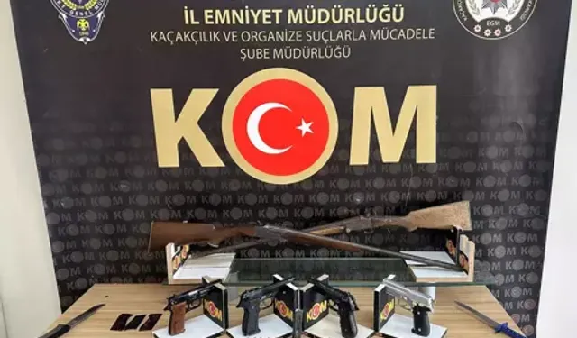 Sivas’ta Silah Kaçakçılığı Operasyonu: 1 Tutuklama