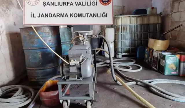Viranşehir’de 1,3 Ton Kaçak Akaryakıt Ele Geçirildi