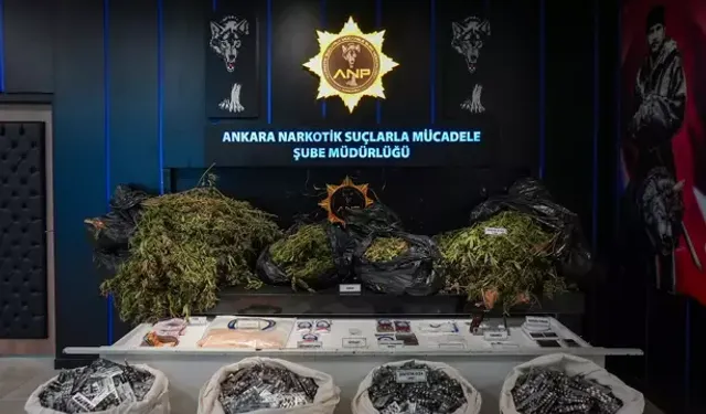 Ankara’da Uyuşturucu Operasyonu: 34 Tutuklama