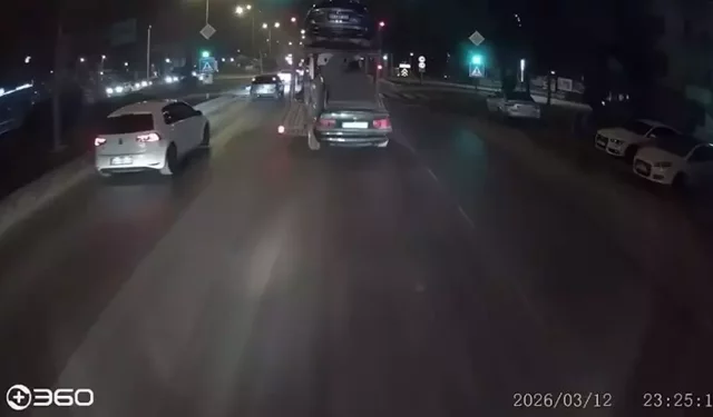 Bolu’da Oto Kurtarıcıdan Otomobil Düştü