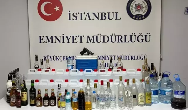 Büyükçekmece’de Sahte İçki Operasyonu: 1 Gözaltı