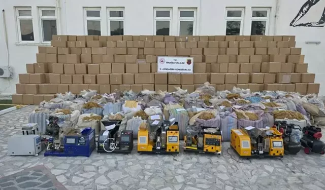 Turgutlu’da Kaçak Tütün Operasyonu: 5 Kişi Tutuklandı