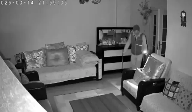 Fatih’te Hırsız Ev Sahibinin Sesine Panikleyip Kaçtı