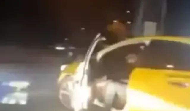 Adana’da Taksi Kavgası: Müşteri Panik Yaşadı, Olay Kamerada