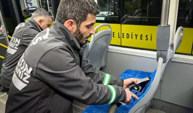 Toplu Taşıma Araçlarında Bayram Öncesi Hijyen Seferberliği