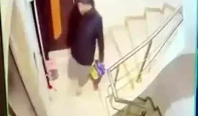 Avcılar’da Apartmana Giren Şüpheli 4 Çift Ayakkabı Çaldı