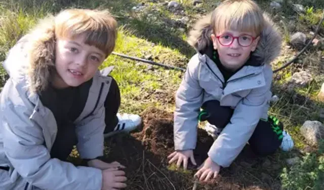 Kazdağları’nda Minik Eller Doğaya Can Verdi