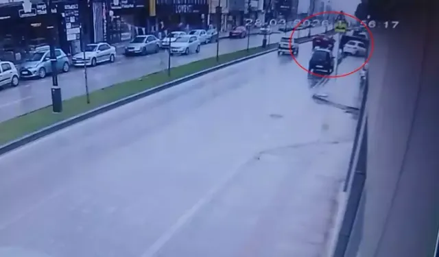 İnegöl’de Otomobil ile Motosiklet Çarpıştı: Sürücü Yaralandı