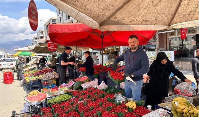Erbaa Salı Pazarı’nda Fiyatlar Dalgalı: Biber Geriledi, Domates Yükseldi