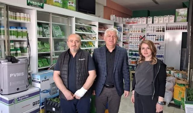 Bitki Koruma Ürünlerinde Denetim Artıyor: Erbaa’da Bayilere Ziyaret