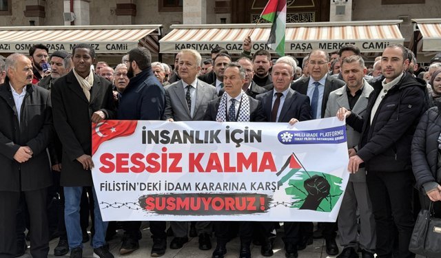 Tokat’ta Filistin İçin Tek Yürek: "Bu Zulüm Karşısında Sessiz Kalmayacağız!"