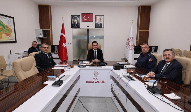 Tokat’ta Okul Güvenliği Gündemi: Kritik Toplantı Gerçekleştirildi