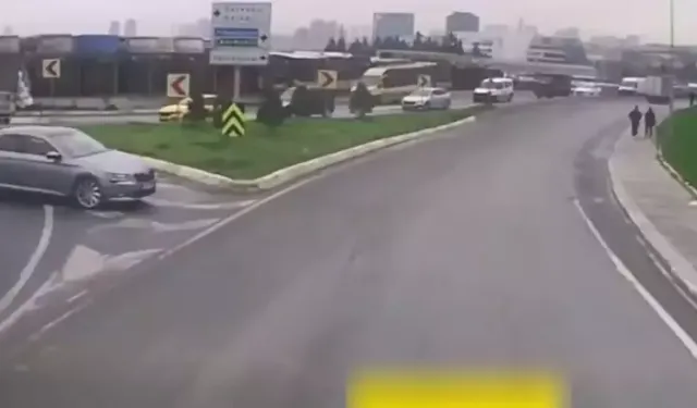 Küçükçekmece’de Ters Şeritten Giden Sürücü Yakalandı