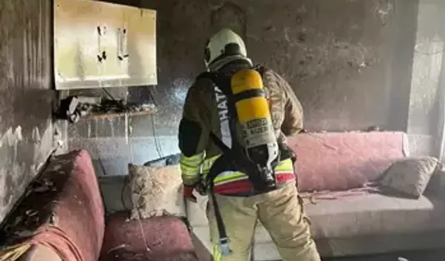 Samandağ’da Ev Yangını Kısa Sürede Söndürüldü