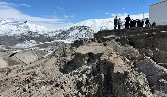 Hakkari’de Heyelan: Atık Tesisi Devre Dışı