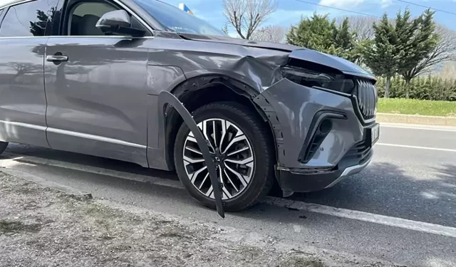 Bolu D-100’de Otomobilin Çarptığı Yaya Yaralandı