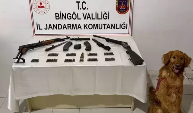 Karlıova’da Operasyon: Silah ve Mühimmat Ele Geçirildi