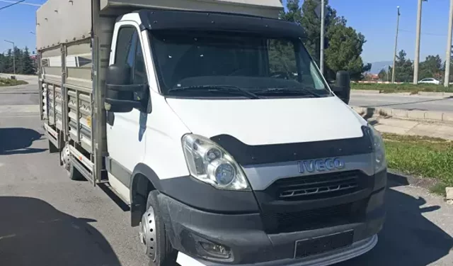 Burdur’da Tescilsiz Plakalı Kamyonete 140 Bin Lira Ceza