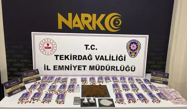 Tekirdağ’da Uyuşturucu Operasyonu: 10 Tutuklama