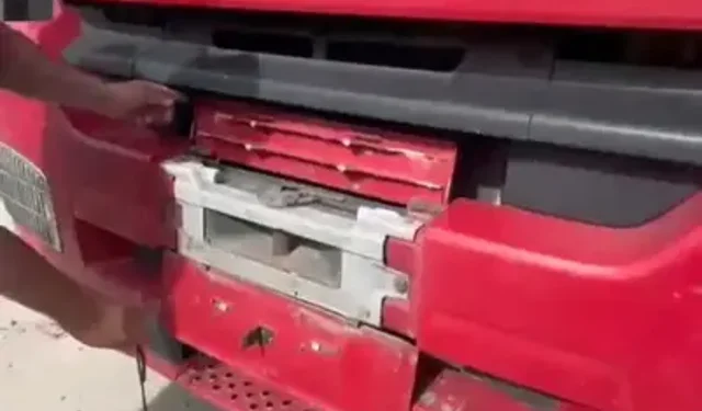 Plakasını Gizleyen TIR’a 140 Bin TL Ceza, Araç Men Edildi