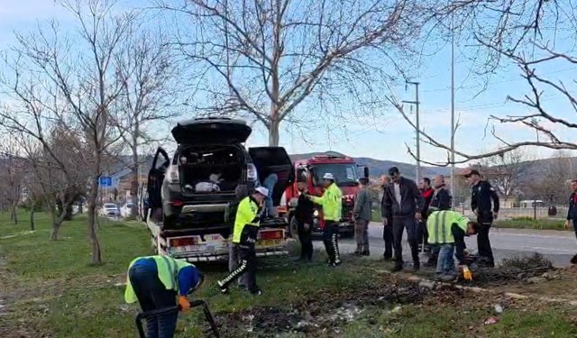 Tokat’ta Feci Kaza: Cip Ağaca Çarpıp Alev Aldı, 1 Kişi Hayatını Kaybetti