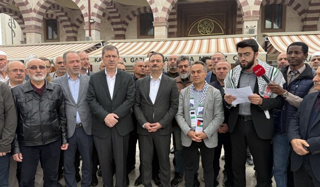 İsrail'in Sumud Filosu'na Saldırısına Tokat'ta Tepki