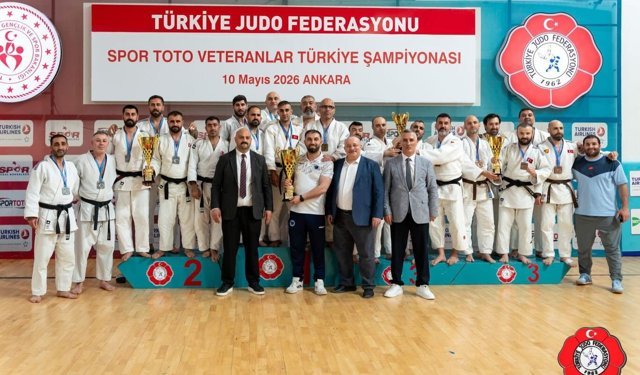 Veteran Judocuların Büyük Gururu: Tokat’a Madalya Yağmuru