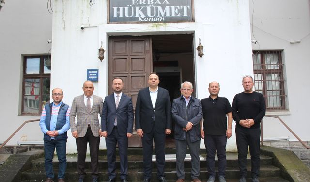 Tokat Haber Temsilcilerinden Erbaa Protokolüne Ziyaret